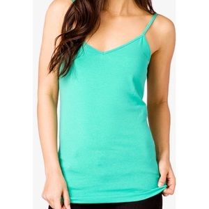 🍁3/$25🍁Spaghetti strap turquoise camisole